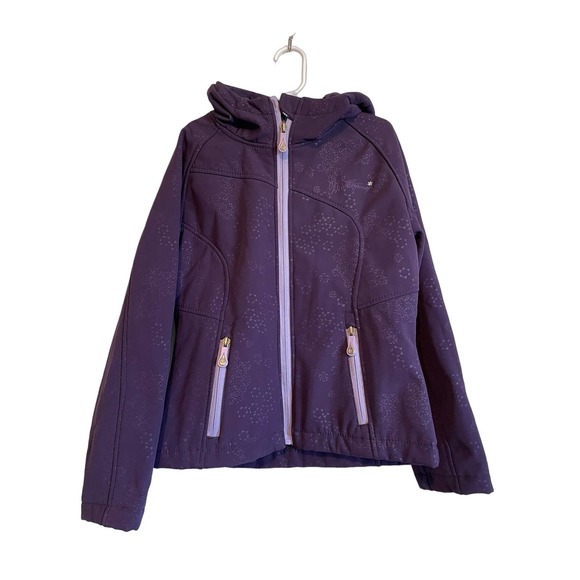 Weatherproof Other - Weatherproof purple insulated jacket w/ hood. Size S (7-8).